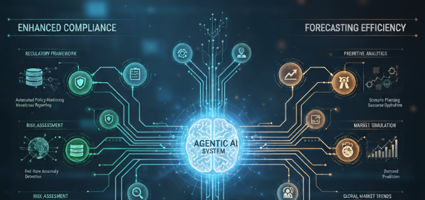 Agentic AI in Action: Enhancing Compliance and Forecasting Efficiency