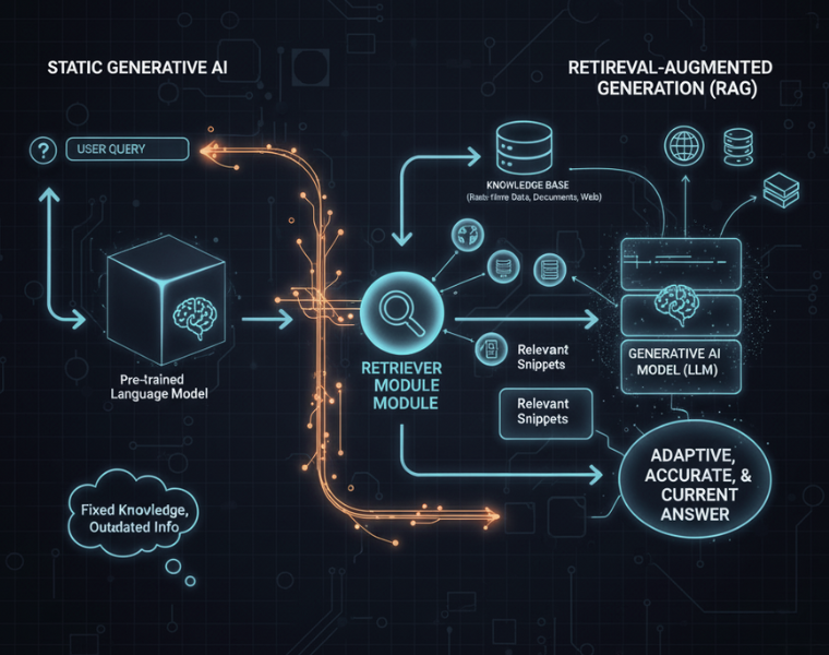 From Static to Smart: How RAG in Generative AI Makes Models More Adaptive 