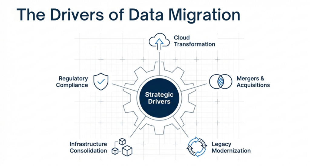 The Drivers of Data Migration