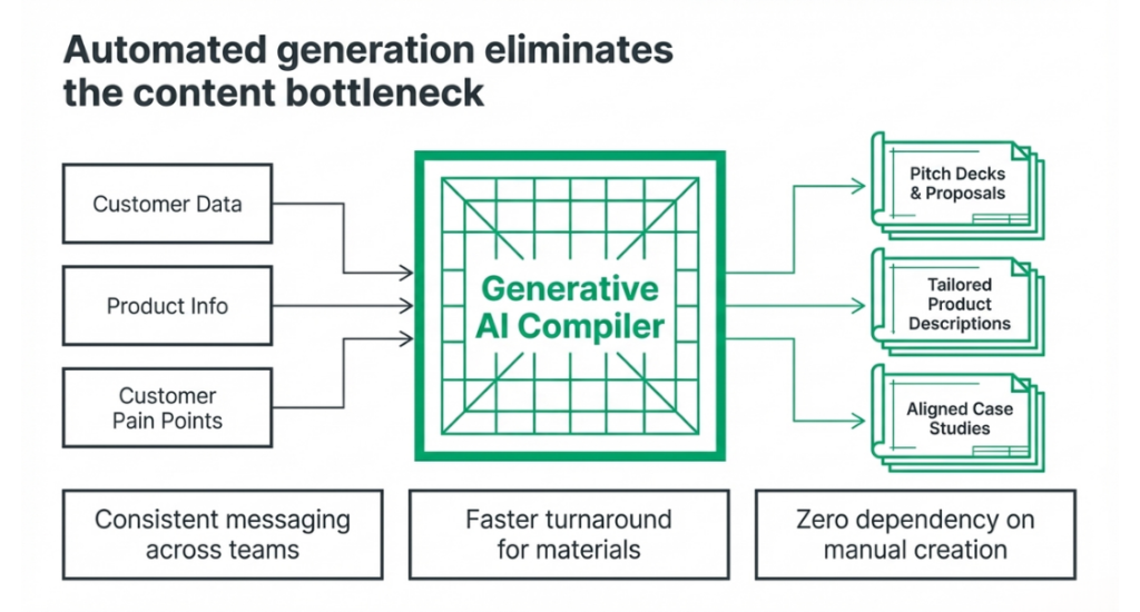 Automated Generation Eliminates the Content Bottleneck