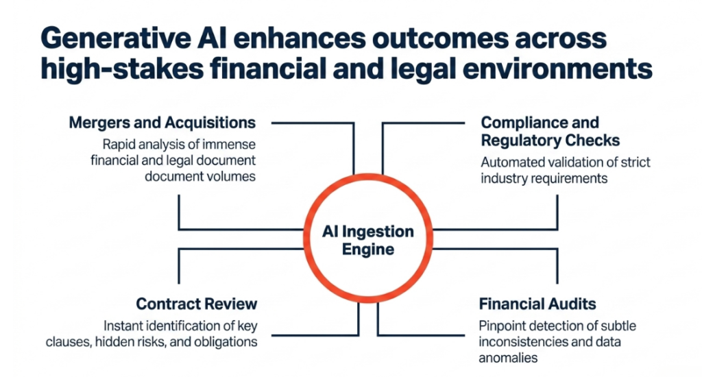 Gen AI Enhances outcomes across high -stakes financial and level environments