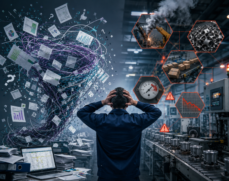 Five Manufacturing Problems Caused by Data Chaos 