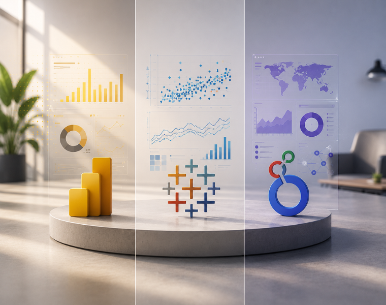 Power BI vs Tableau vs Looker: Which BI Tool Is Right for Your Business in 2026?